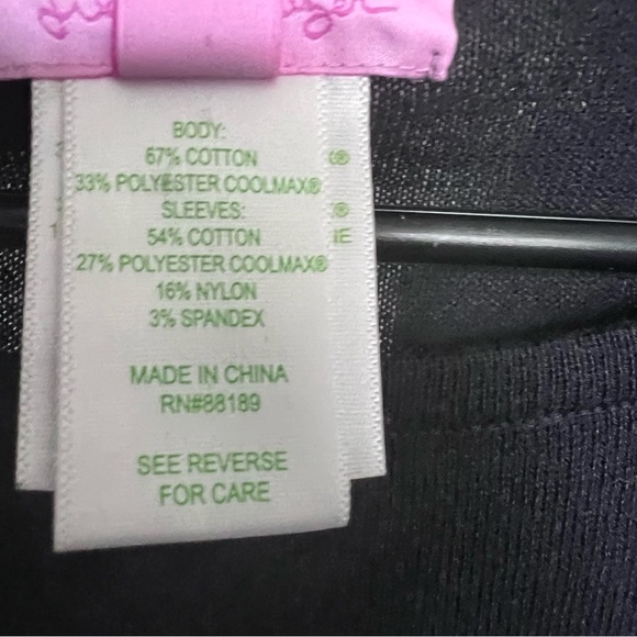 Lilly Pulitzer Ramona Sweater SZ XS Navy Blue Preppy Classic Fringe Hem - Picture 7 of 10